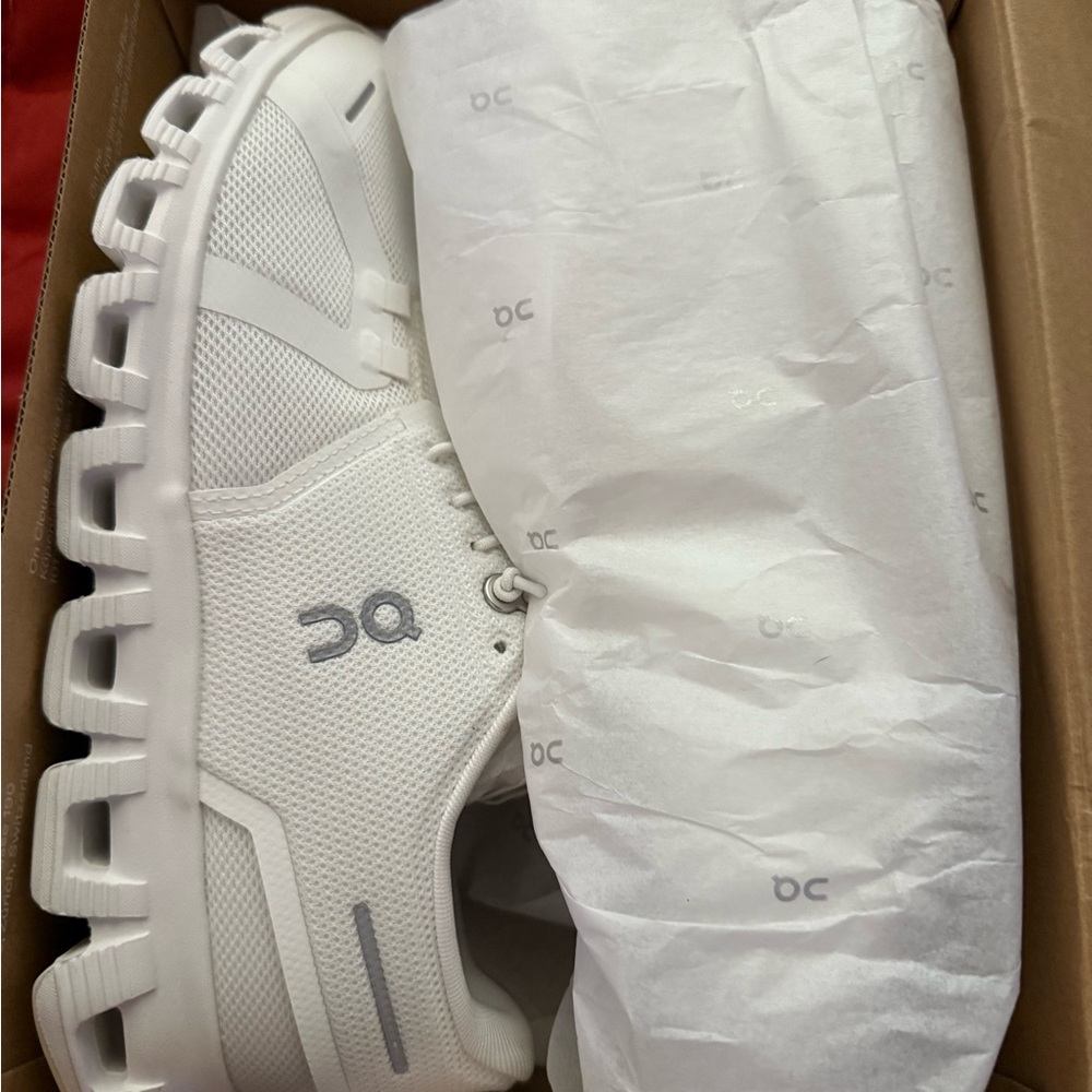 On Running Women's White Athletic Shoes